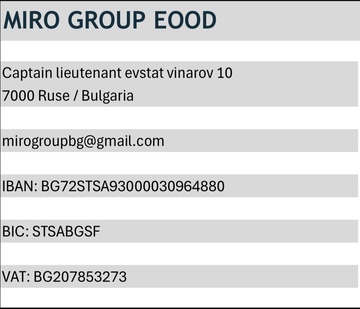 MIRO GROUP EOOD